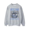 Miniatyrbilde 1 av 3: Star Wars Mens Mandalorian Best Dad Galaxy Sweatshirt