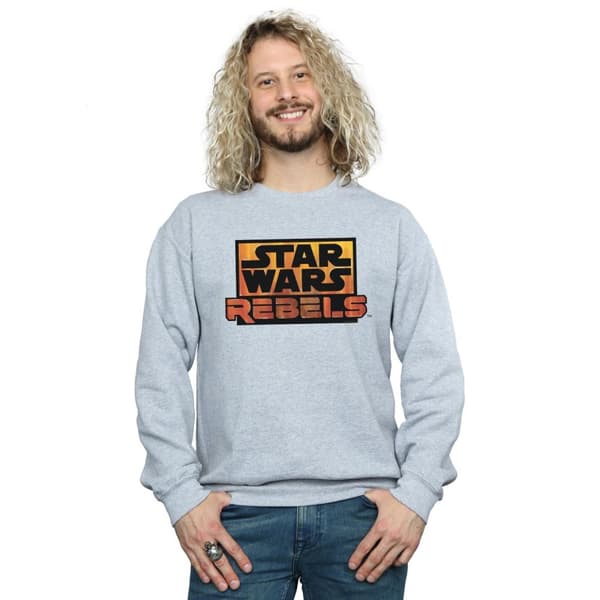 Star Wars Sweatshirt med Rebels-logga, herr