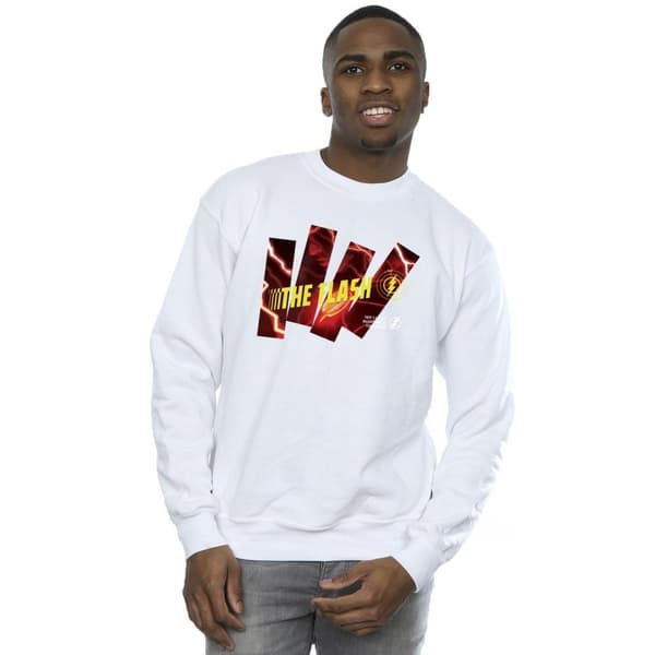 DC Comics Mens The Flash Pillars Sweatshirt