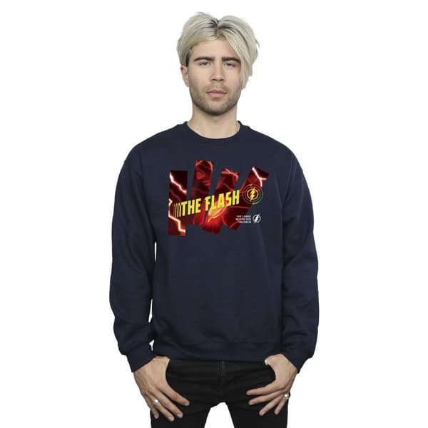 DC Comics Mens The Flash Pillars Sweatshirt