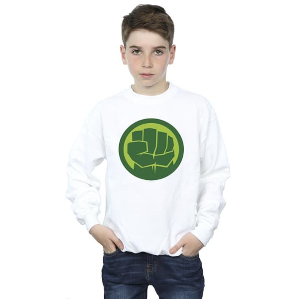 Marvel Pojkar Hulk bröst logotyp tröja