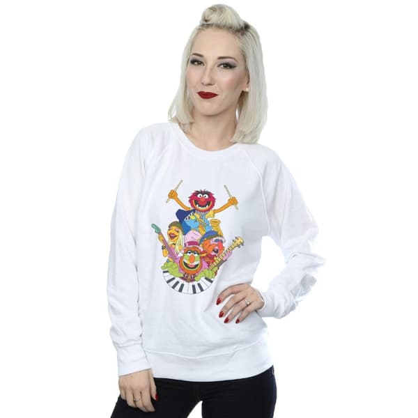 Disney Womens/Ladies The Muppets Dr Teeth And The Electric Mayhem Sweatshirt