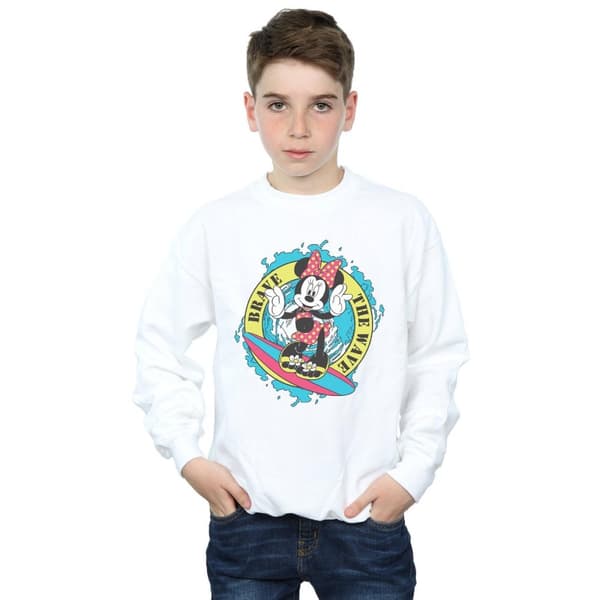 Disney Minnie Mouse Brave The Wave-tröja för pojkar