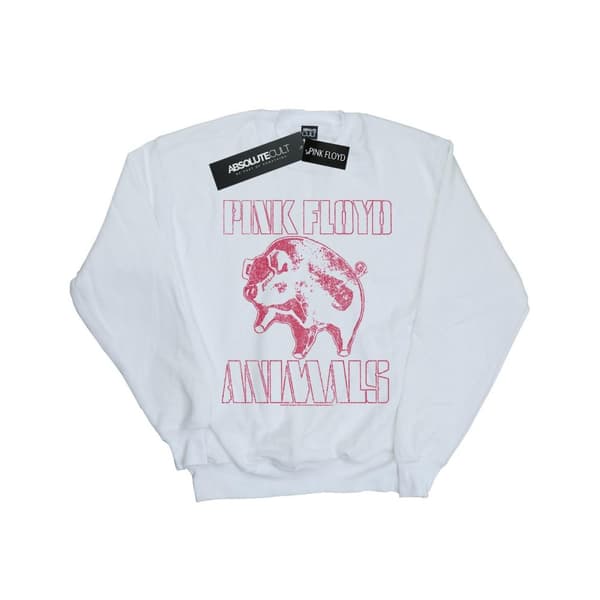 Pink Floyd Boys Animals Algie Sweatshirt White 5-6 Years