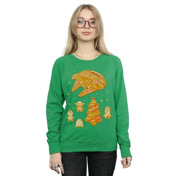 Star Wars Womens/Ladies Gingerbread Rebels Sweatshirt
