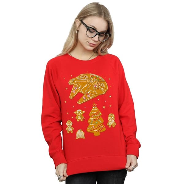 Star Wars Womens/Ladies Gingerbread Rebels Sweatshirt
