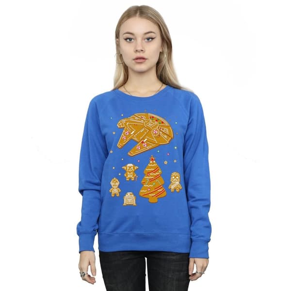 Star Wars Womens/Ladies Gingerbread Rebels Sweatshirt