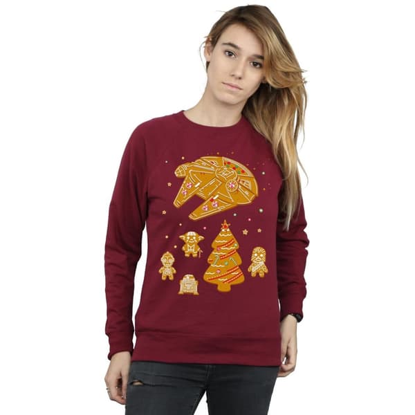 Star Wars Womens/Ladies Gingerbread Rebels Sweatshirt