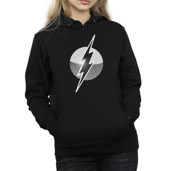 DC Comics Huvtröja med Flash Spot-logga för damer/damer