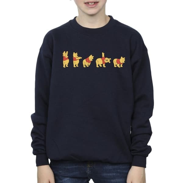 Disney Boys Winnie The Pooh Stretching Sweatshirt