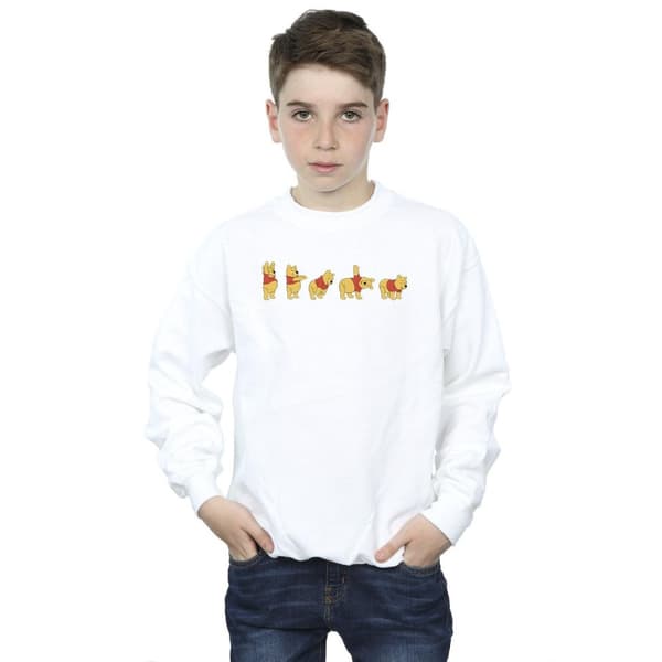 Disney Boys Winnie The Pooh Stretching Sweatshirt