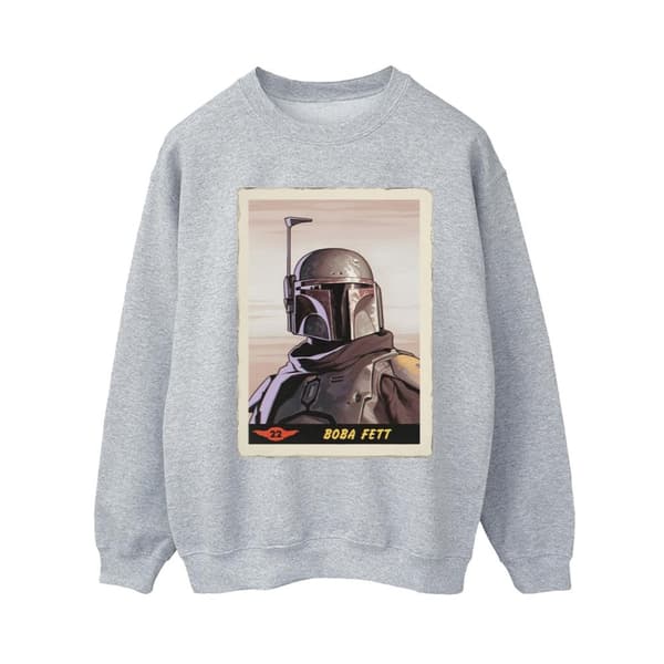 Star Wars Dam/Tjej The Mandalorian Boba Fett Sweatshirt