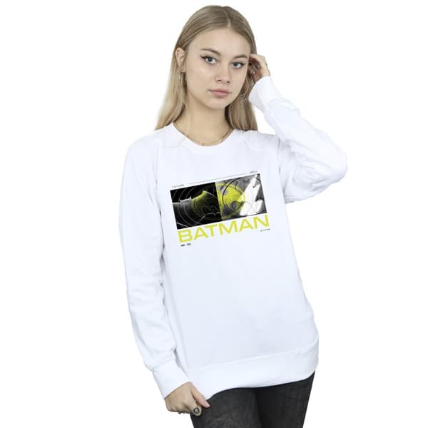 DC Comics Dam/Tjej The Flash Batman Future To Past Sweatshirt