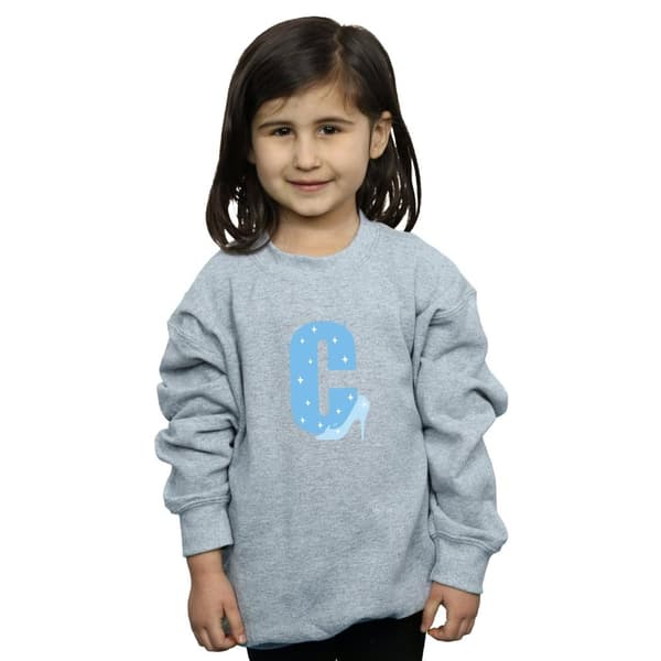 Disney Girls Alphabet C Is For Cinderella Sweatshirt