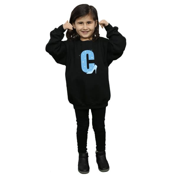 Disney Girls Alphabet C Is For Cinderella Sweatshirt