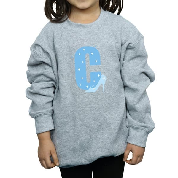 Disney Girls Alphabet C Is For Cinderella Sweatshirt
