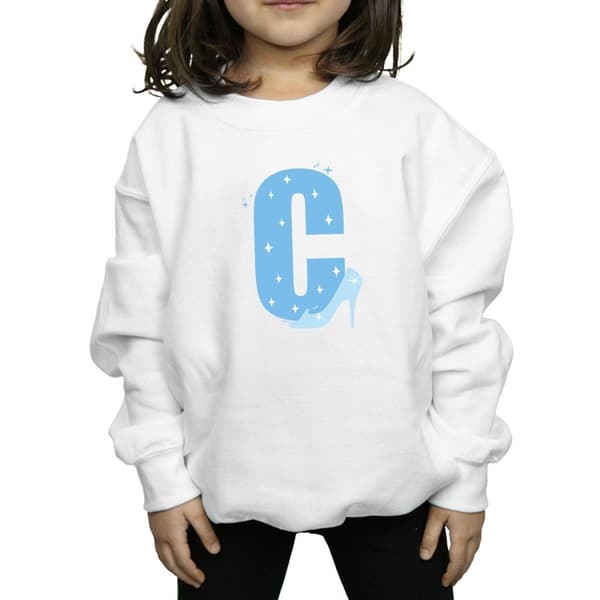 Disney Girls Alphabet C Is For Cinderella Sweatshirt
