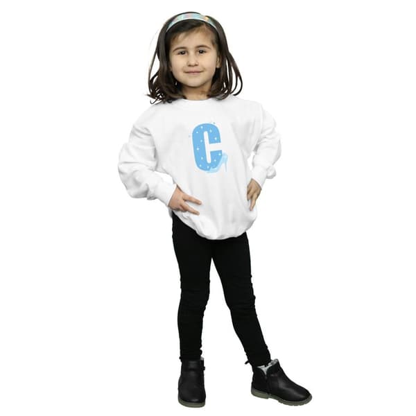 Disney Girls Alphabet C Is For Cinderella Sweatshirt