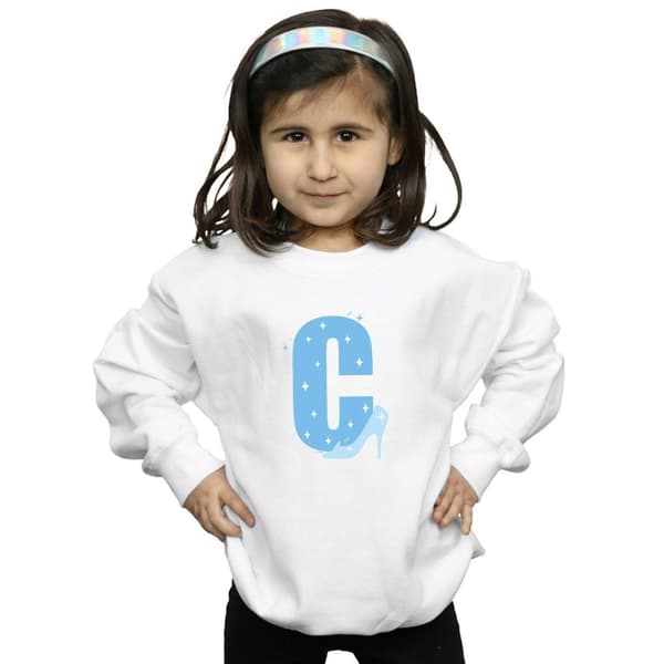 Disney Girls Alphabet C Is For Cinderella Sweatshirt