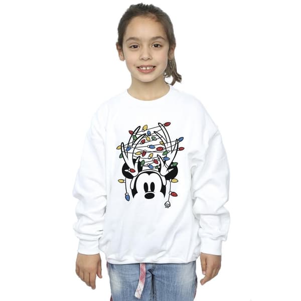 Disney Musse Pigg - Sweatshirt med julbelysning för flickor