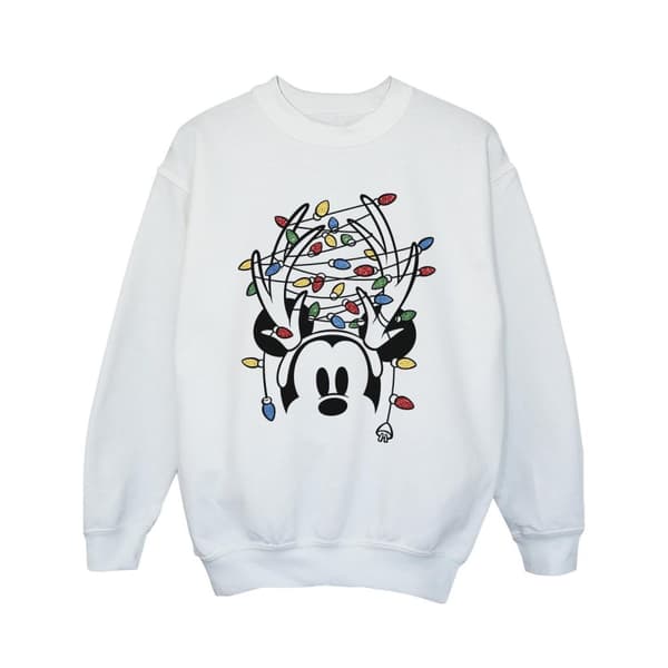 Disney Musse Pigg - Sweatshirt med julbelysning för flickor