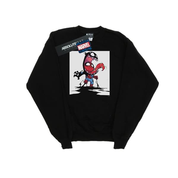 Marvel Girls Spider-Man Venom Cartoon Sweatshirt