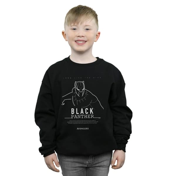 Marvel Black Panther Long Live The King-tröja för pojkar