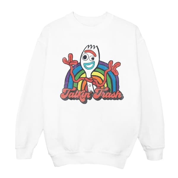 Disney Dam/Tjej Toy Story 4 Forky Talkin´ Trash Sweatshirt