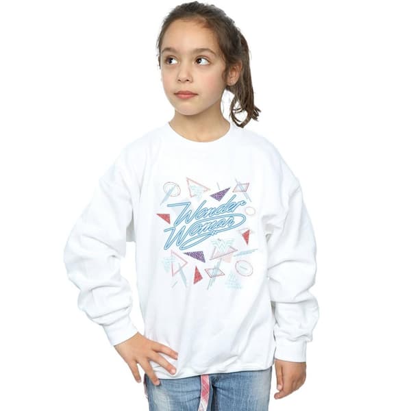 DC Comics Girls Wonder Woman 84 80s Mix Sweatshirt