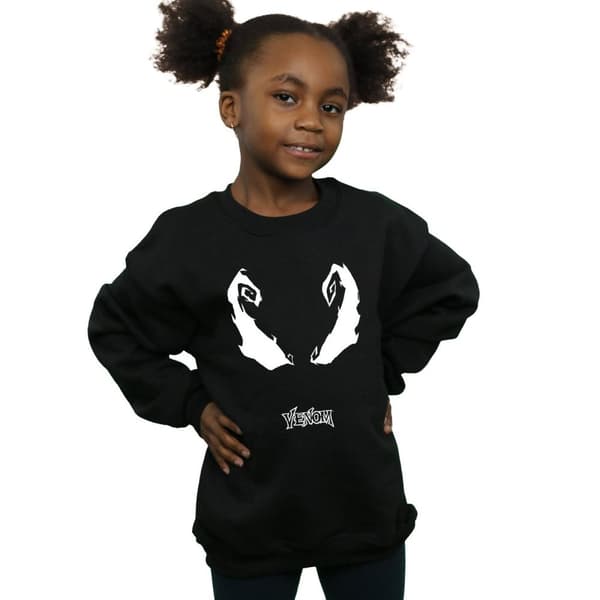 Marvel Girls Spider-Man Venom Eyes Sweatshirt