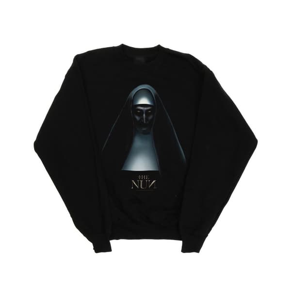 The Nun Womens/Ladies Movie Poster Sweatshirt Black L