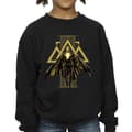 Miniatyrbillede 3 af 4: DC Comics Girls Black Adam Rising Golden Symbols Sweatshirt