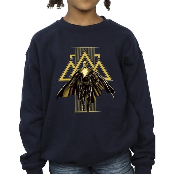 DC Comics Girls Black Adam Rising Golden Symbols Sweatshirt