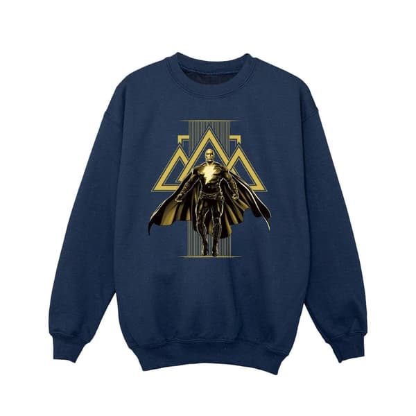 DC Comics Girls Black Adam Rising Golden Symbols Sweatshirt