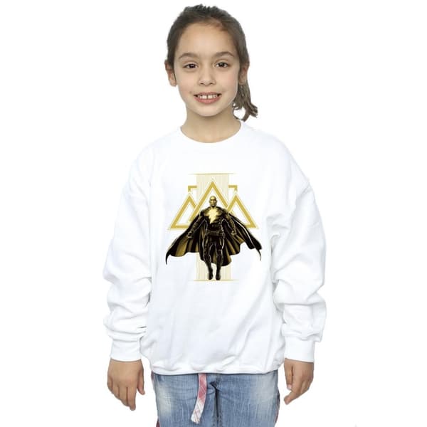 DC Comics Girls Black Adam Rising Golden Symbols Sweatshirt
