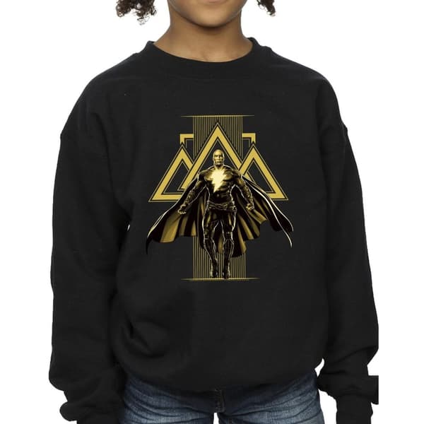 DC Comics Girls Black Adam Rising Golden Symbols Sweatshirt