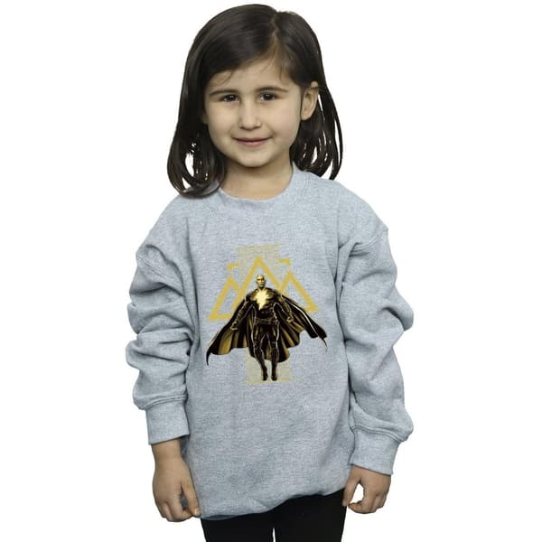 DC Comics Girls Black Adam Rising Golden Symbols Sweatshirt