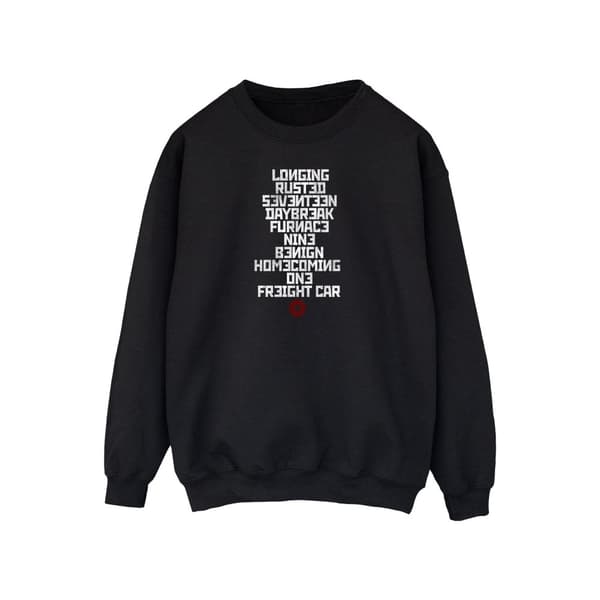 Marvel Mens Winter Soldier Trigger Words Sweatshirt