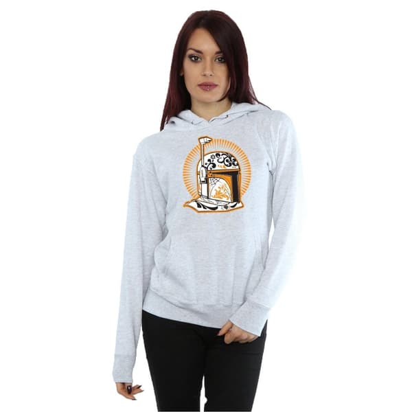 Star Wars Womens/Ladies Boba Fett Dia De Los Muertos Hoodie
