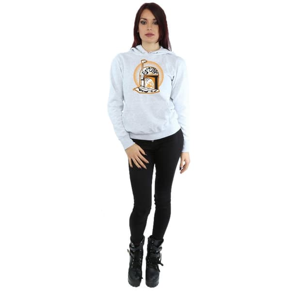 Star Wars Womens/Ladies Boba Fett Dia De Los Muertos Hoodie