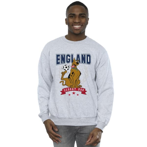 Scooby Doo Mens England Football Sweatshirt