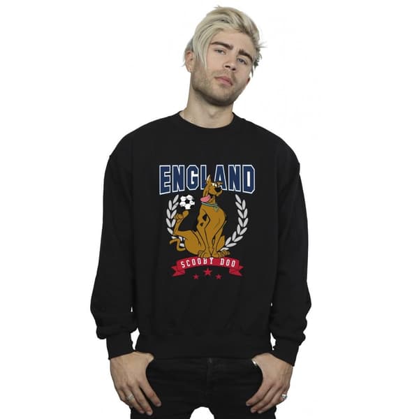 Scooby Doo Mens England Football Sweatshirt