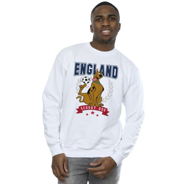 Scooby Doo Mens England Football Sweatshirt