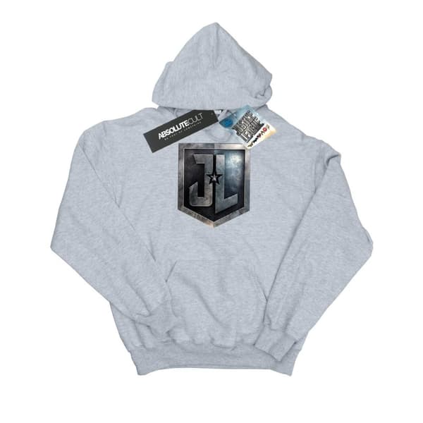 DC Comics Womens/Ladies Justice League Movie Shield Hoodie