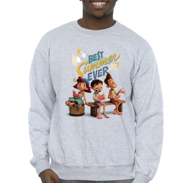 Disney Mens Luca Best Summer Ever Sweatshirt