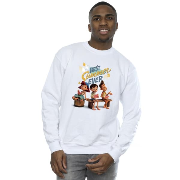 Disney Mens Luca Best Summer Ever Sweatshirt