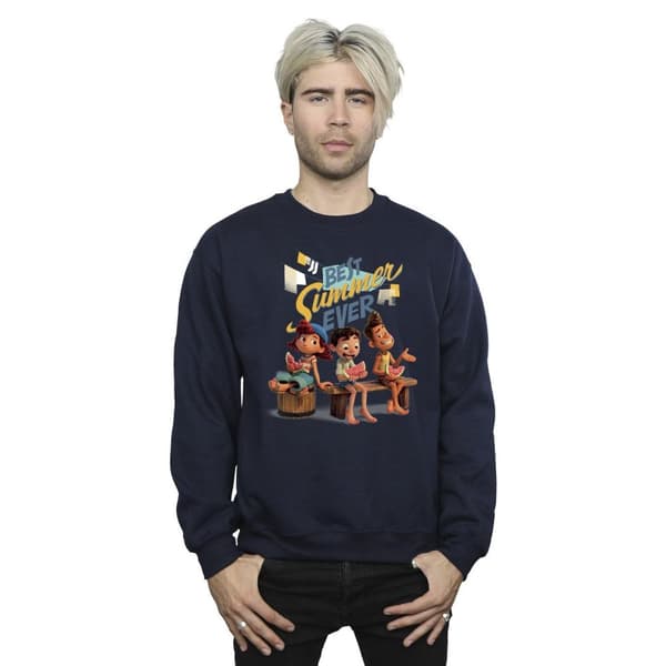 Disney Mens Luca Best Summer Ever Sweatshirt