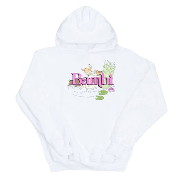 Disney Mens Bambi Kiss Hoodie
