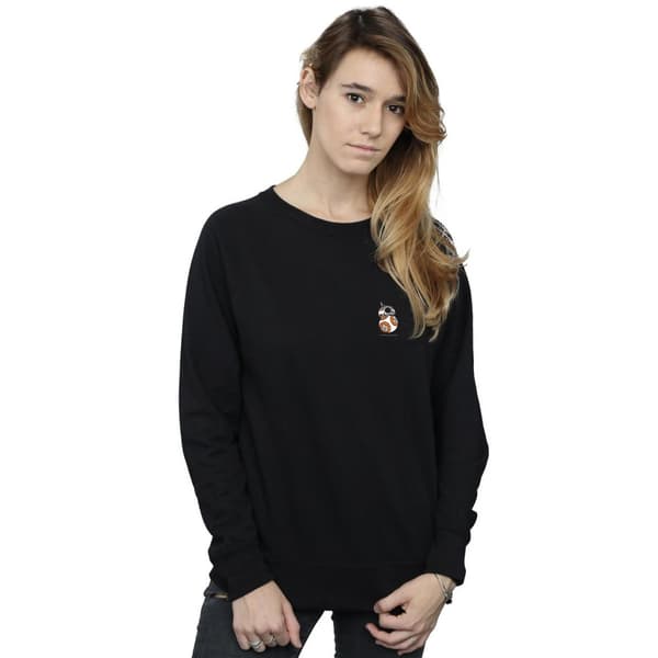 Star Wars Womens/Ladies The Force Awakens BB-8 Chest Print Sweatshirt