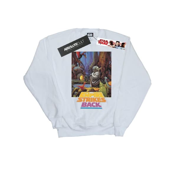 Star Wars Sweatshirt med Yoda-affisch för kvinnor/damer